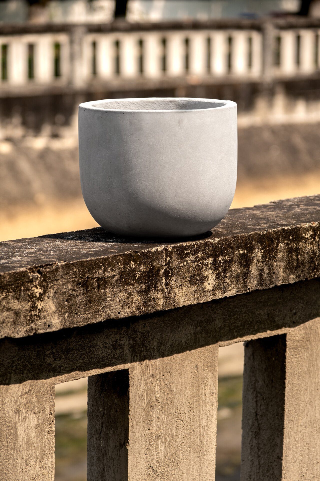 Teramico Blumentopf Modell "Dora" 30x26cm Beton günstig online kaufen