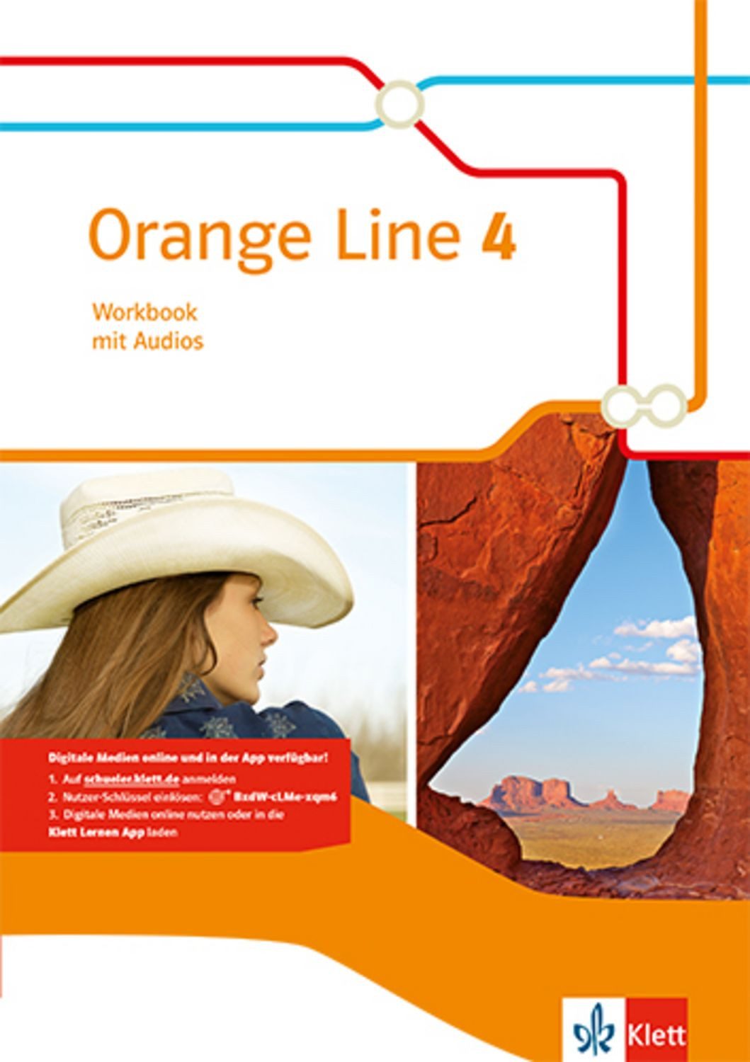 Orange Line 4. Workbook mit Audios Klasse 8 / diverse