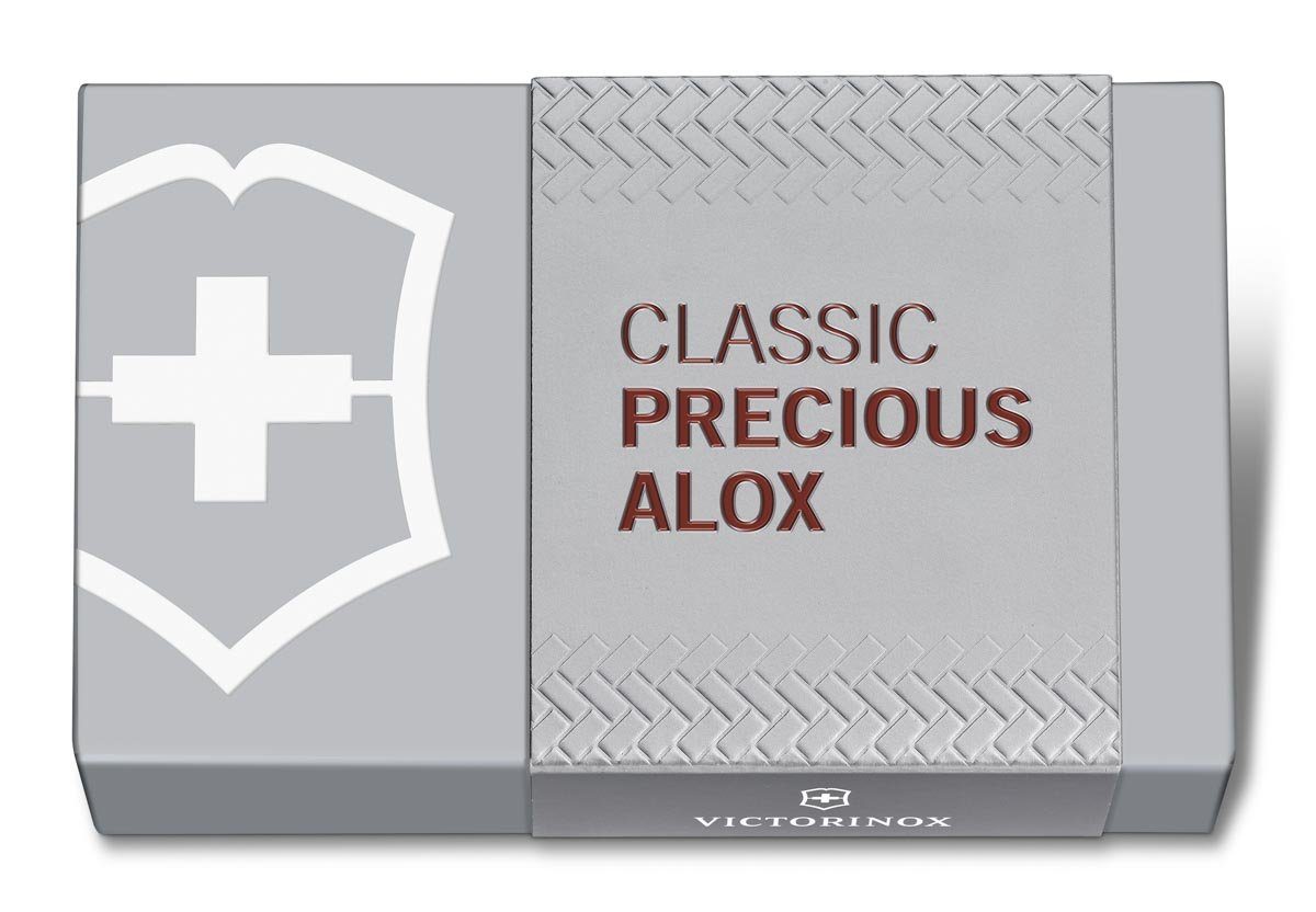 SD Precious Brown Hazel Classic Victorinox Taschenmesser Alox,