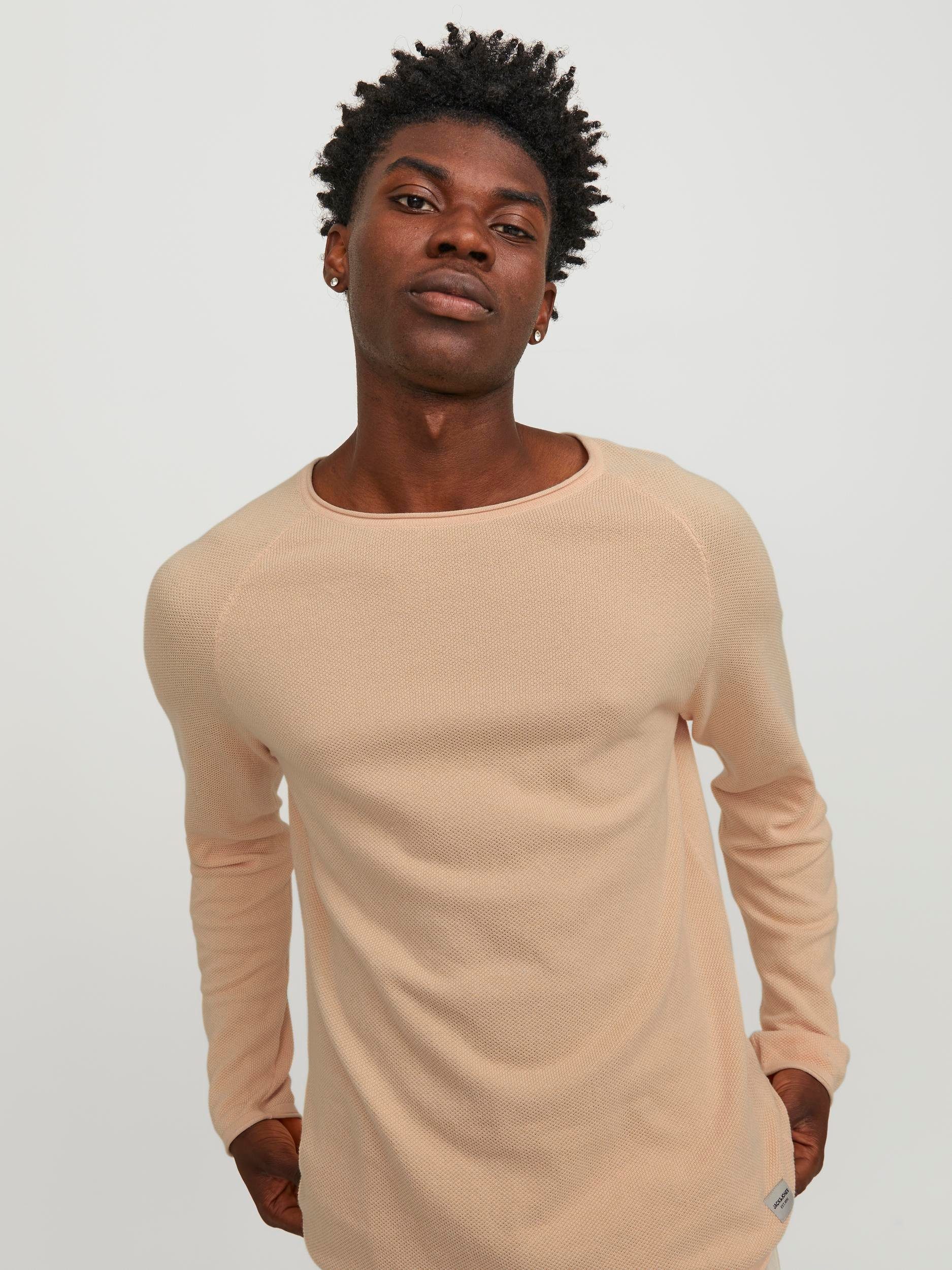 Jack & Jones Rundhalspullover JJEHILL KNIT günstig online kaufen