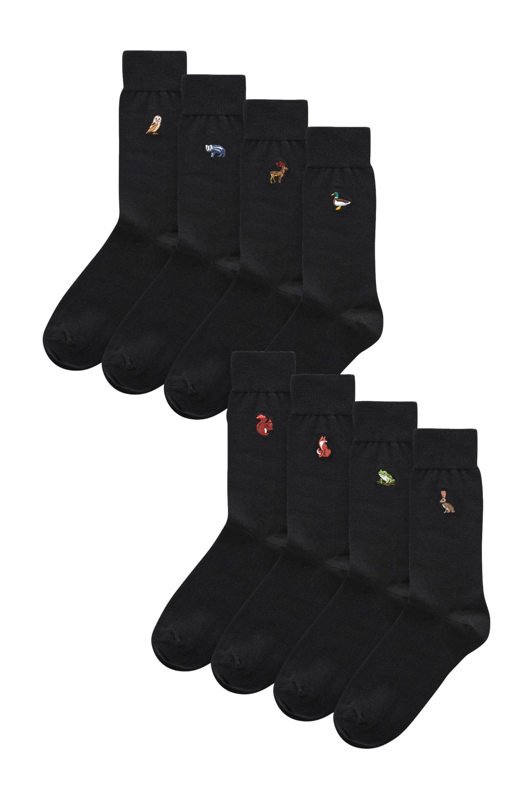 Next Kurzsocken Socken mit Stickerei (8-Paar) günstig online kaufen