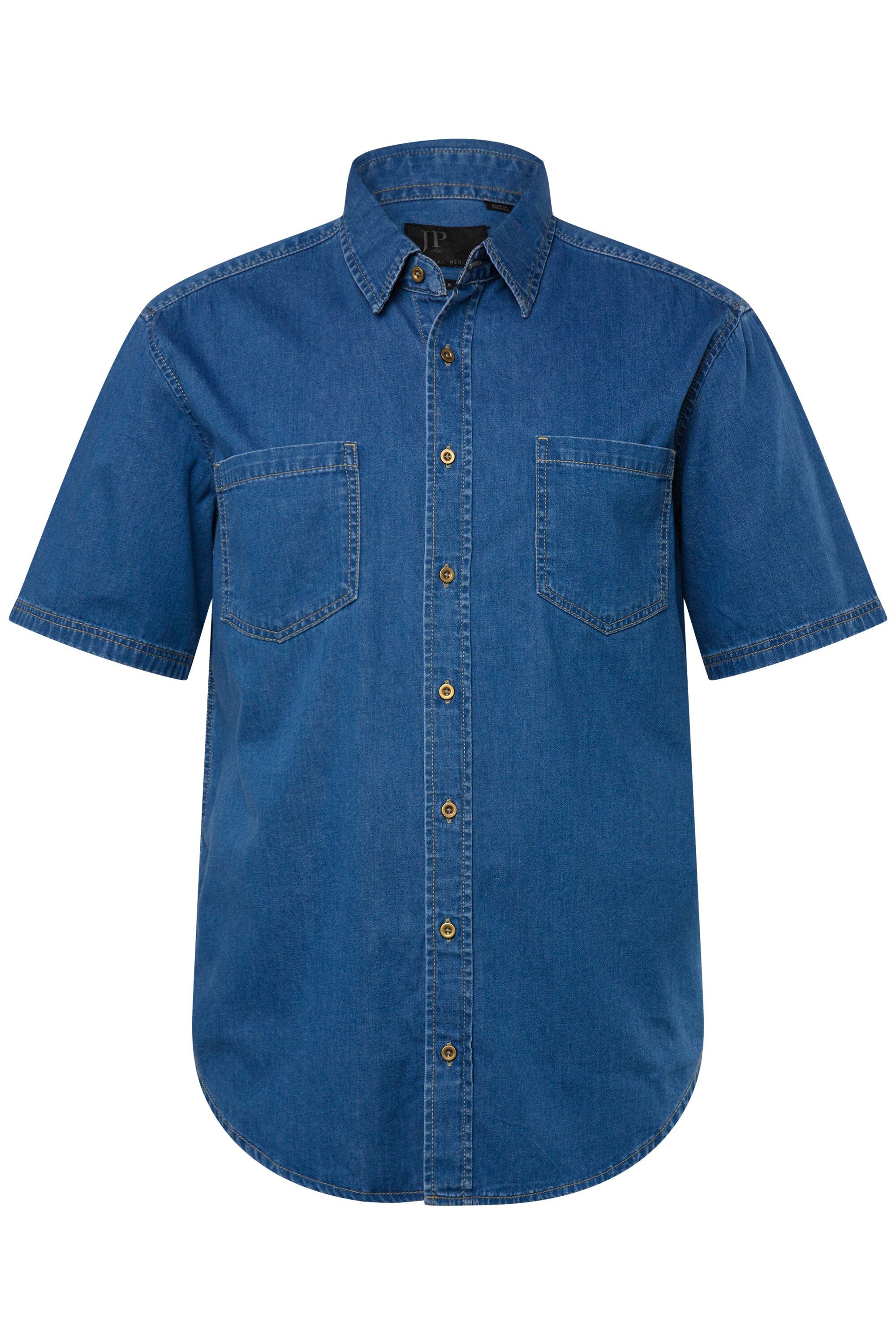 JP1880 Kurzarmhemd Denimhemd Denim Halbarm Modern günstig online kaufen