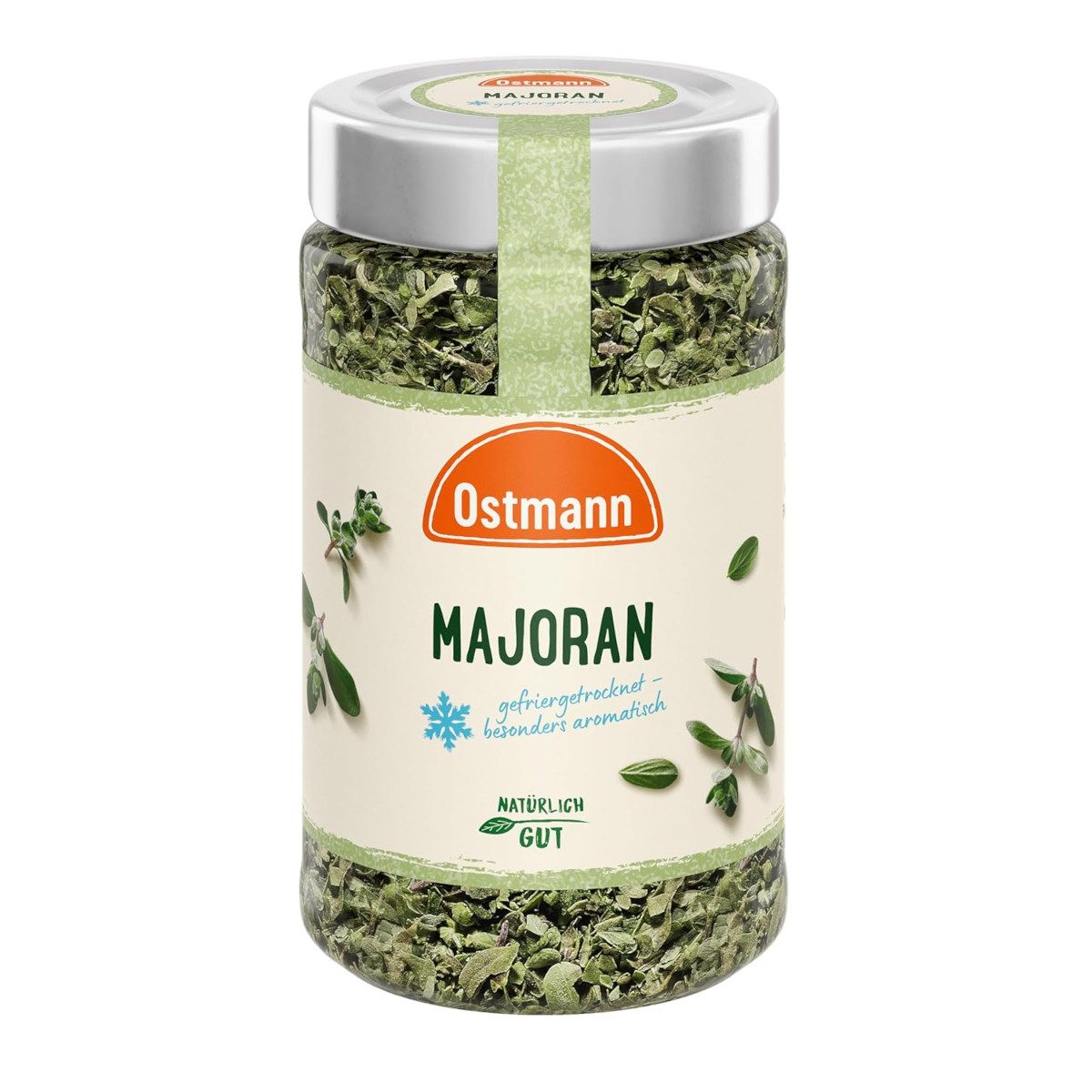 Ostmann Gewürz, Ostmann Majoran gefriergetrocknet herb-würziges Aroma Packung 12g