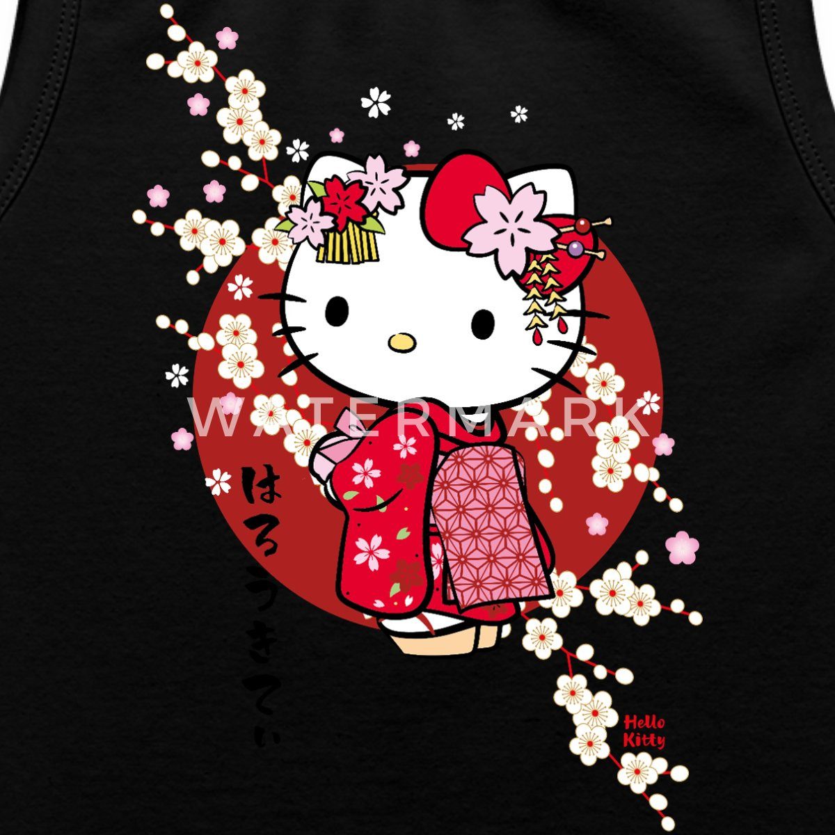 Spreadshirt T-Shirt Hello Kitty Japan Kimono günstig online kaufen