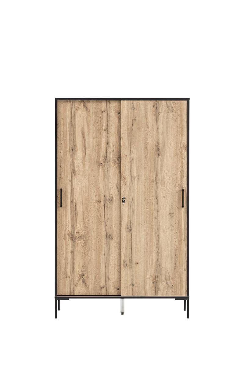 MÖBELPARTNER Aktenschrank Schiebetürenschrank Panda, HxBxT 165x100x41 cm, E günstig online kaufen