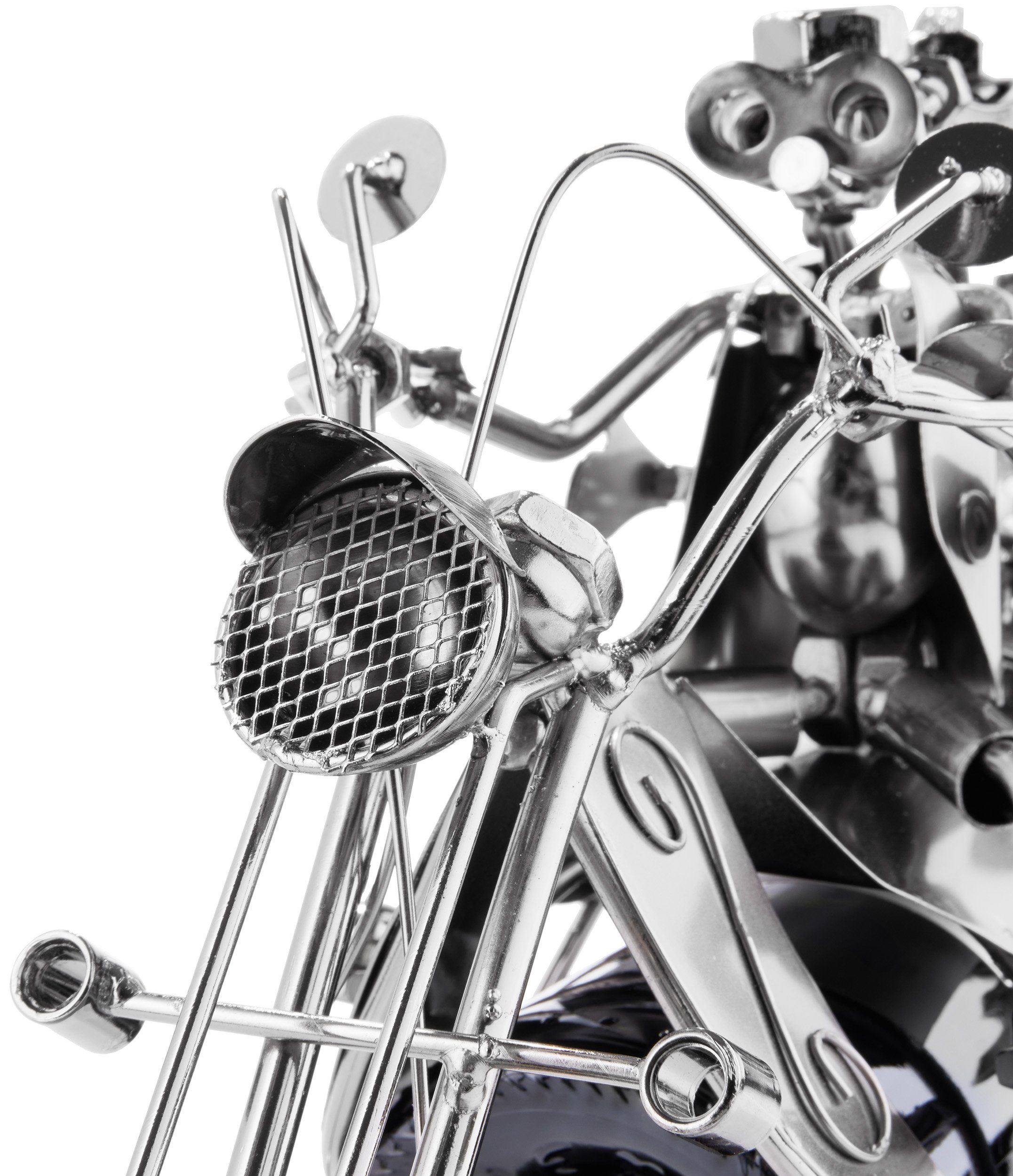 BRUBAKER Weinflaschenhalter Paar auf Motorrad Flaschenhalter, (inklusive Gr günstig online kaufen