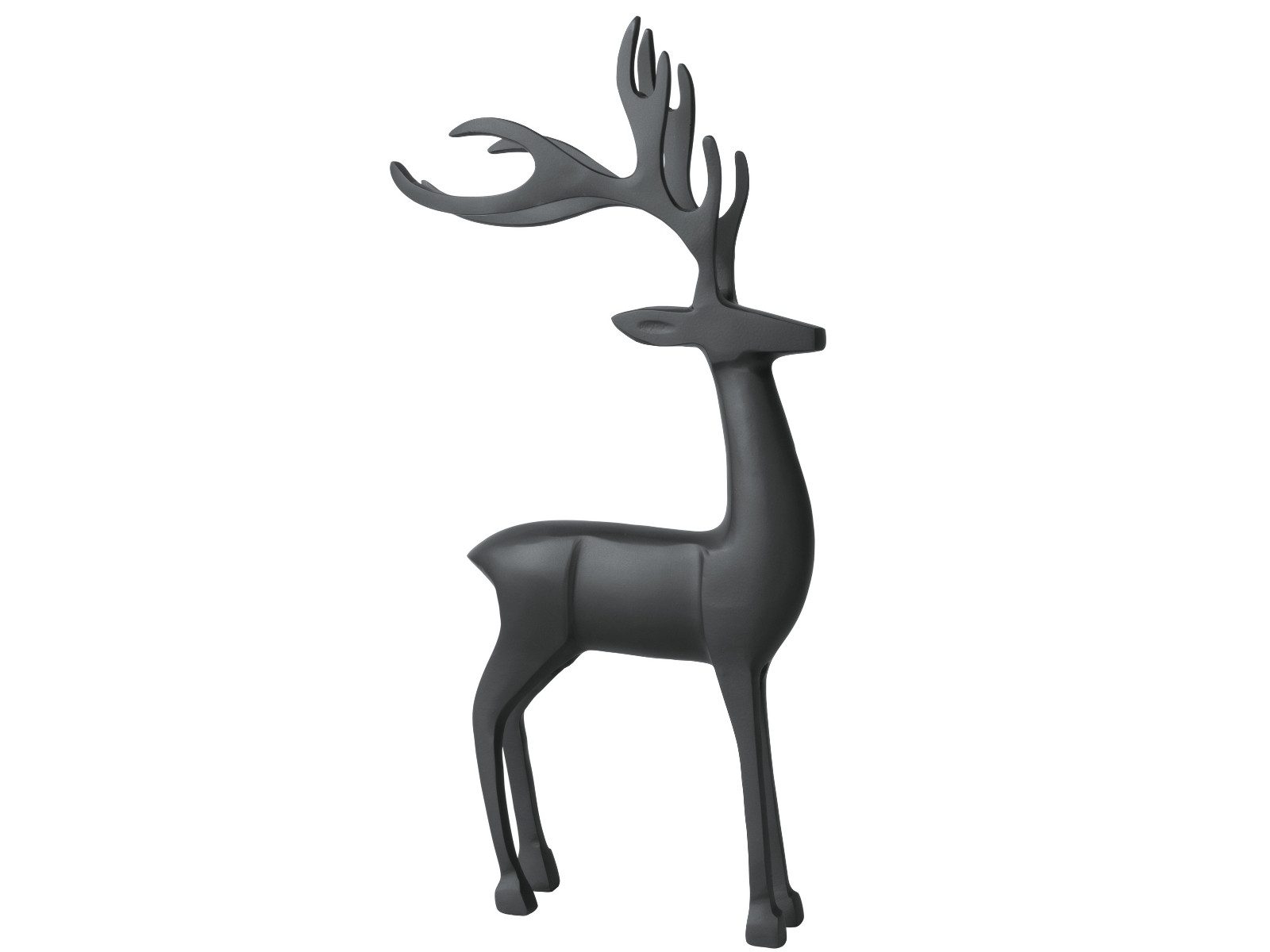 Villeroy & Boch Weihnachtsfigur Christmas Chic Hirsch schwarz 44cm