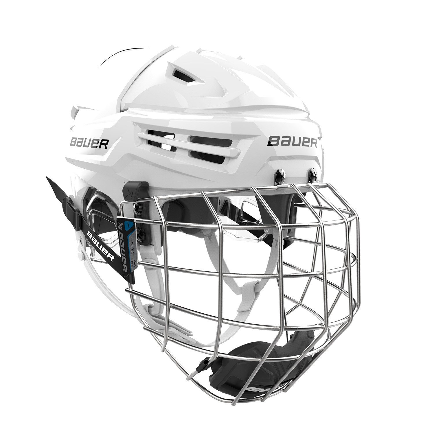 Eishockeyhelm Helm Bauer Combo (mit Gitter) RE-AKT 70