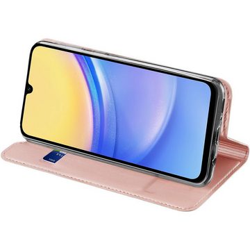 CoolGadget Handyhülle Magnet Case Handy Tasche für Samsung Galaxy A15 4G/5G 6,5 Zoll, Hülle Klapphülle Ultra Slim Flip Cover für Samsung A15 Schutzhülle