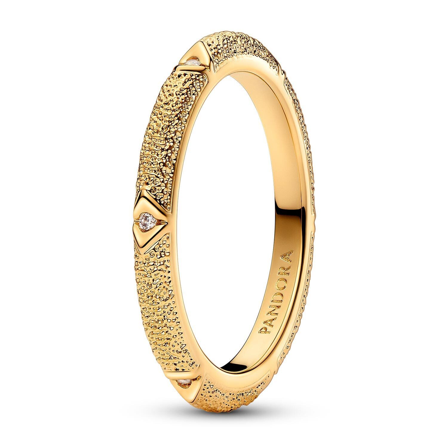 Pandora Fingerring für Struktur & Steine günstig online kaufen