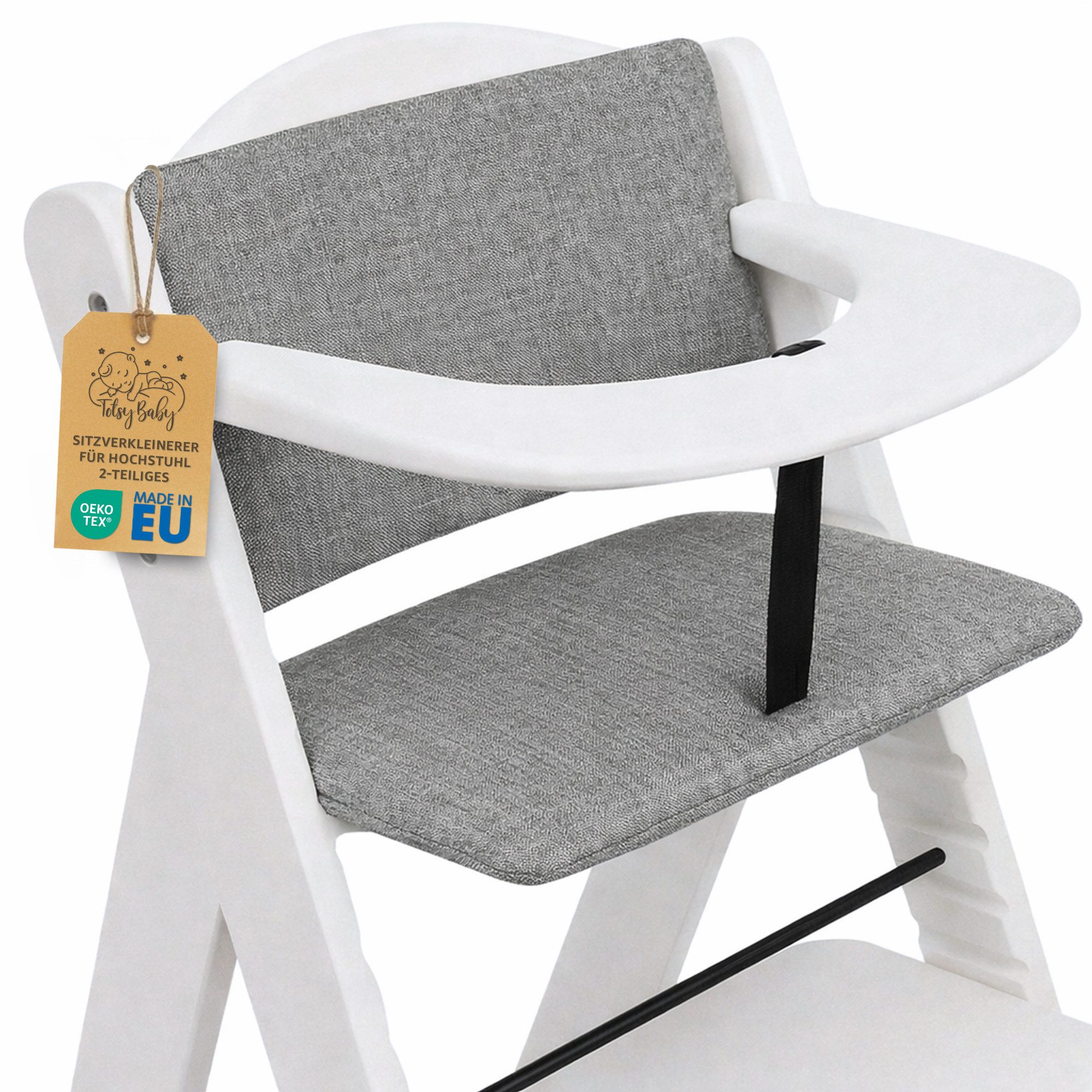 Totsy Baby Sitzverkleinerer Sitzverkleinerer Hochstuhl 2-teilig Sitzkissen für Hauck Stokke