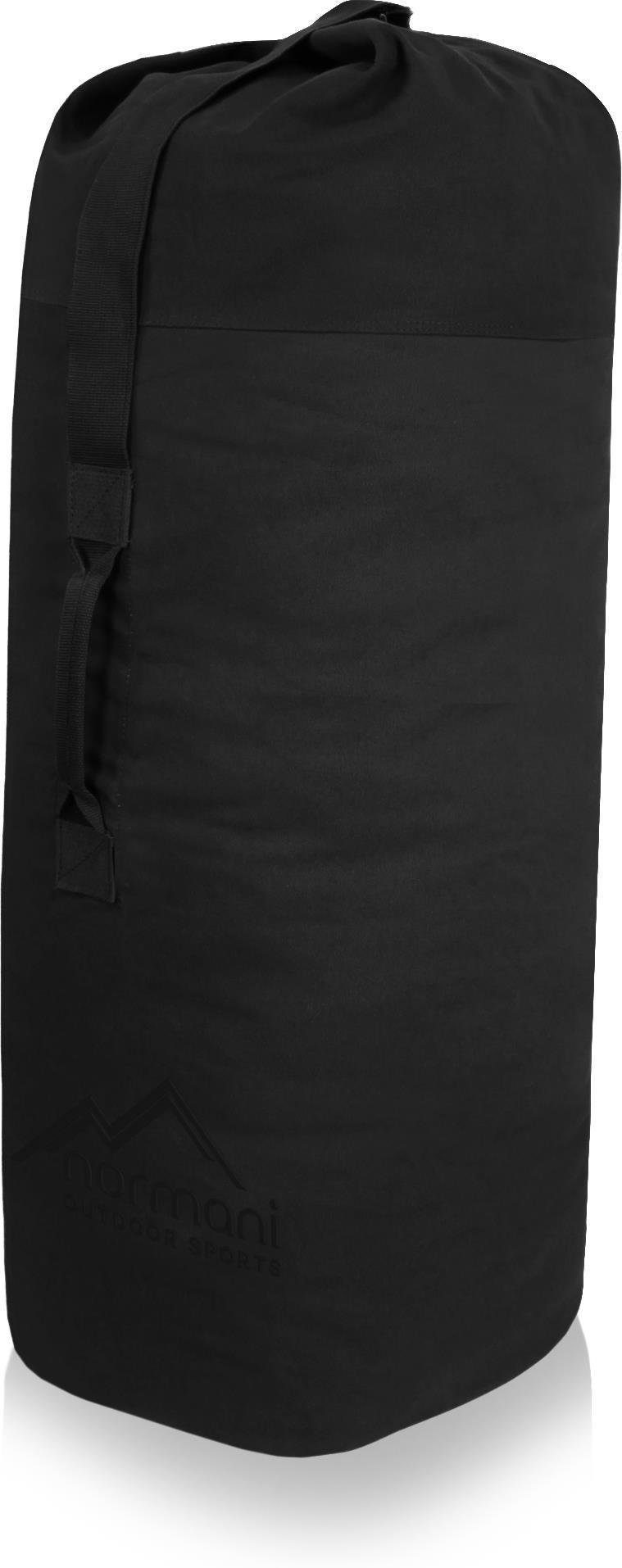 normani Packsack US Canvas-Seesack 140 l Classic Sea III, Duffle Bag US Seesack Canvas-Reisetasche Seemannssack Marinesack von normani