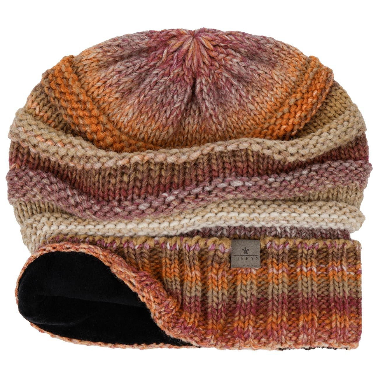 Lierys Beanie (1-St) Strickmütze mit Futter, Made in Germany