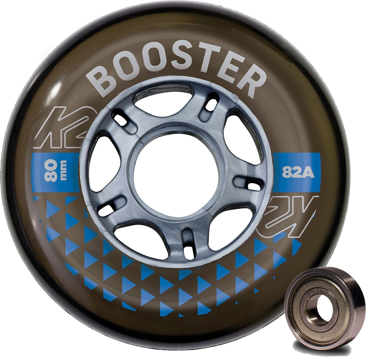 K2 Inlineskates-Rolle BOOSTER 80 MM 82A 8-WHEEL PACK W IL – Bild 3 von 5