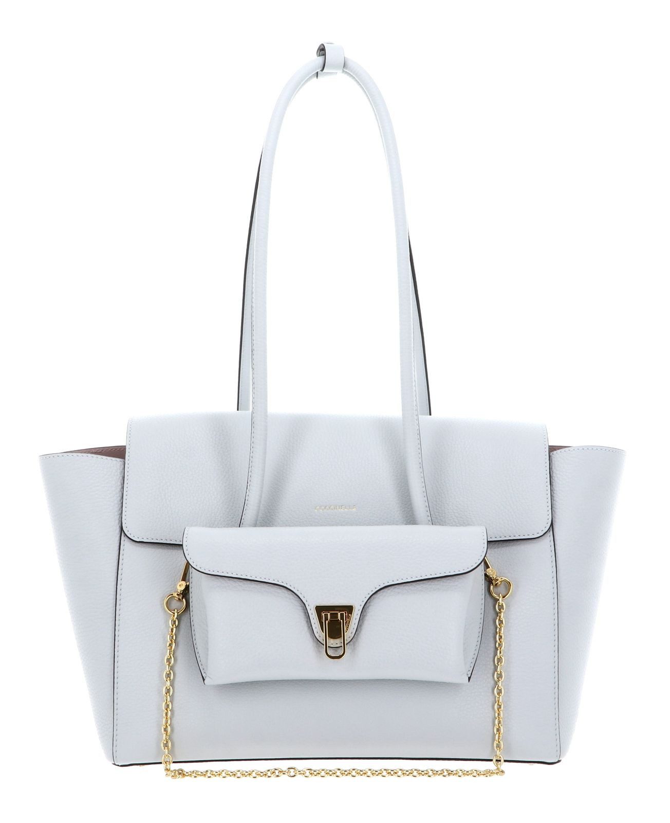 Shopper Grained Leather Handbag