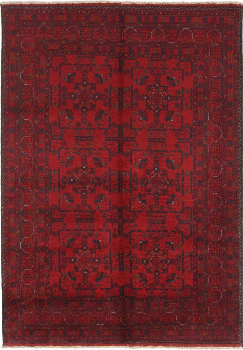 Orientteppich Khal Mohammadi 144x205 Handgeknüpfter Orientteppich, Nain Trading, rechteckig, Höhe: 6 mm
