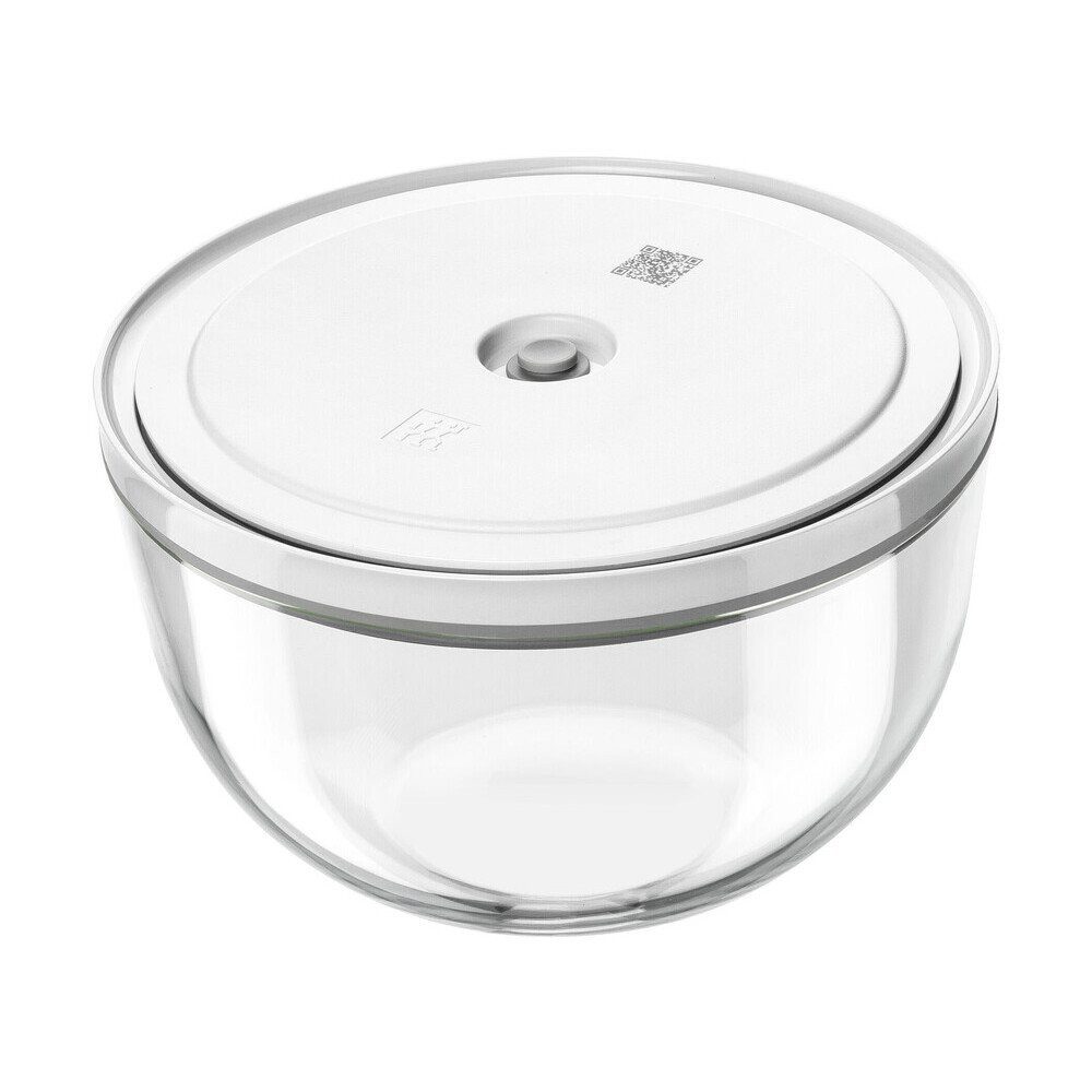 Zwilling Geschirr-Set Vakuum-Schüssel L 24 cm Fresh & Save Bowls klar, Borosilikatglas