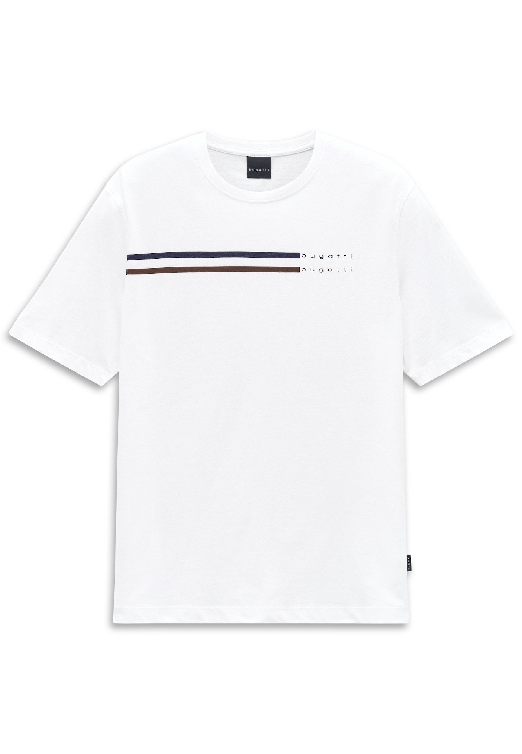 bugatti T-Shirt Modern Fit mit Print