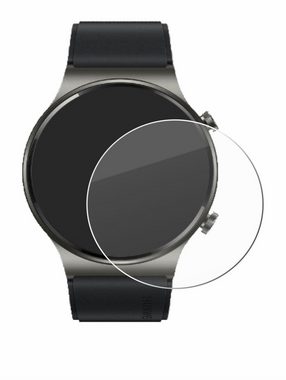 Savvies Panzerglas für Huawei Watch GT 2 Pro ECG, Displayschutzglas, Schutzglas Echtglas 9H Härte klar Anti-Fingerprint