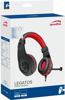 Speedlink LEGATOS Gaming-Headset (für PC/PS5/PS4/Xbox SeriesX/S/Switch/OLED/Lite)