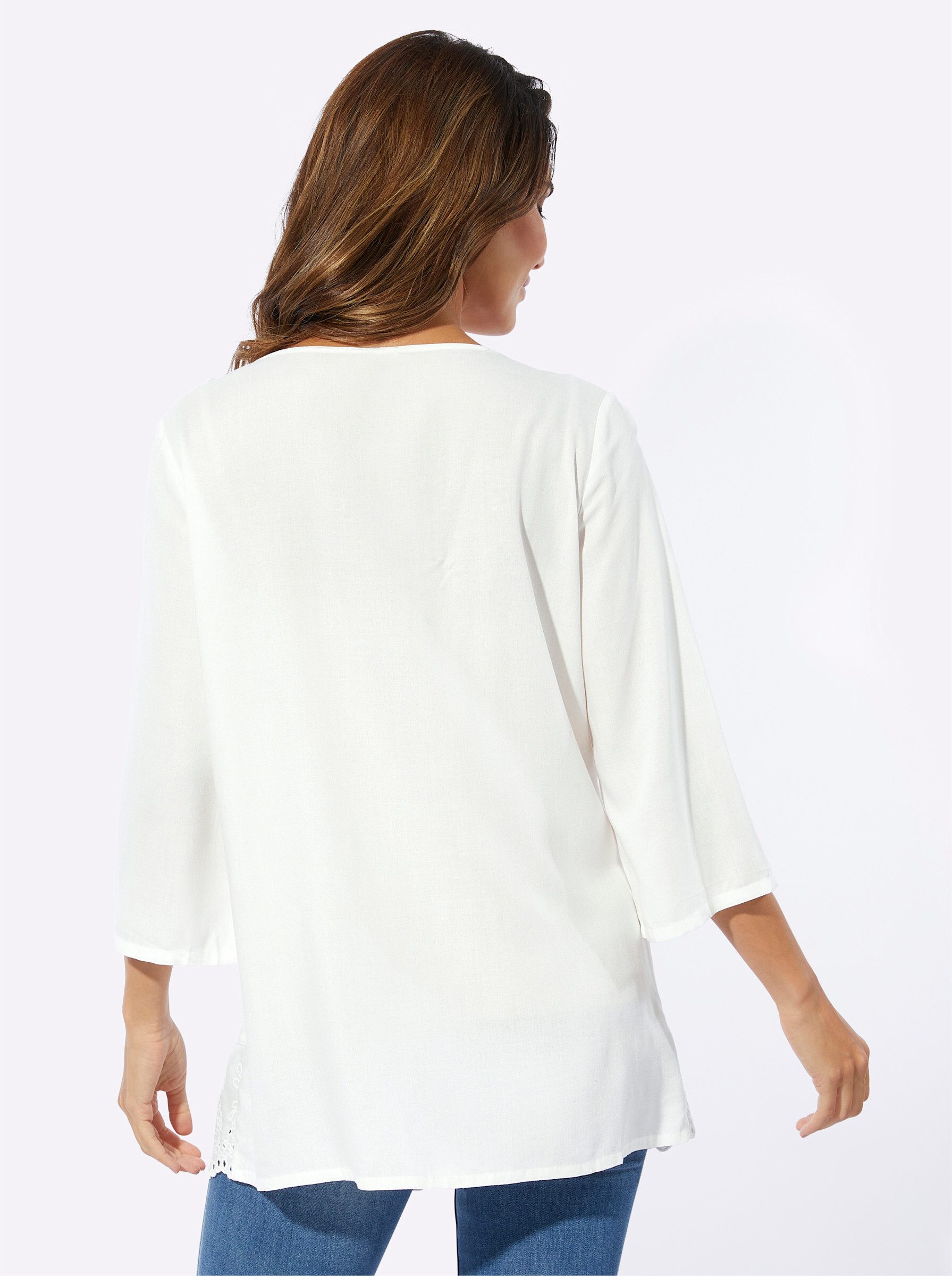 Sieh an! Klassische Bluse Tunika günstig online kaufen