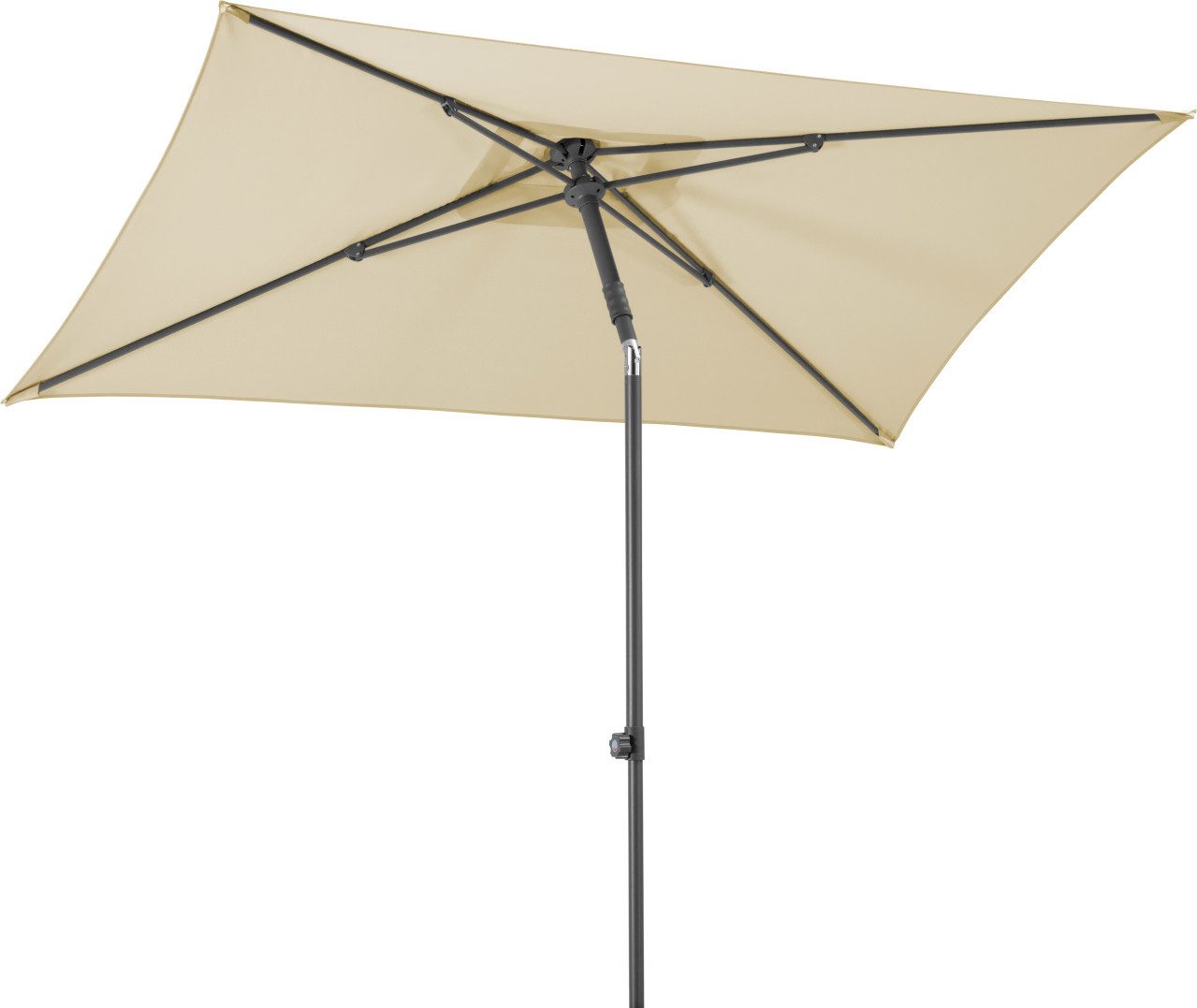 Schneider Schirme Marktschirm Schneider Sonnenschirm Sevilla natur 240 x 140 cm