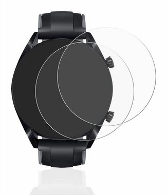 BROTECT Schutzfolie für Huawei Watch GT 2 (46 mm), Displayschutzfolie, 2 Stück, Folie klar