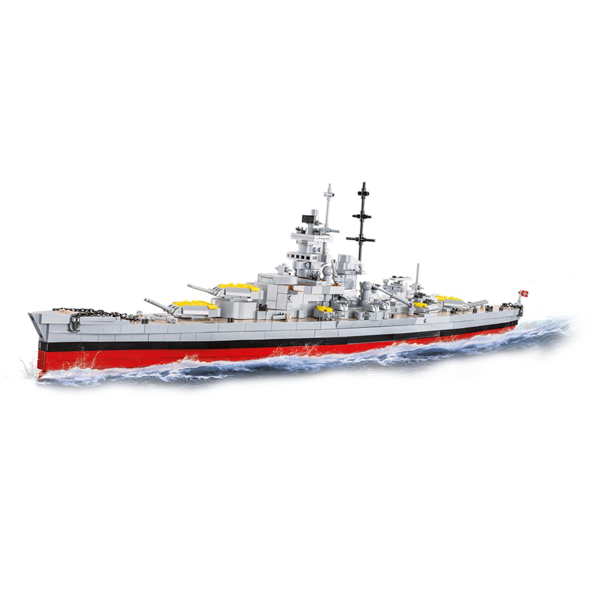 COBI COBI Battleship Gneisenau, Konstruktionsspielzeug, Spielbausteine