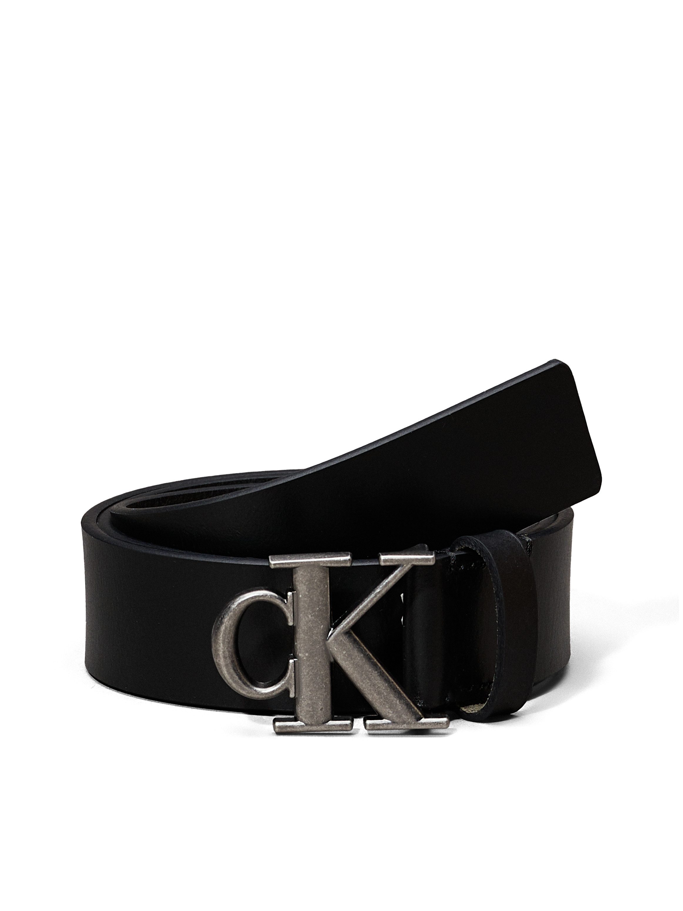 Calvin Klein Jeans Ledergürtel MONOGRAM PLAQUE günstig online kaufen