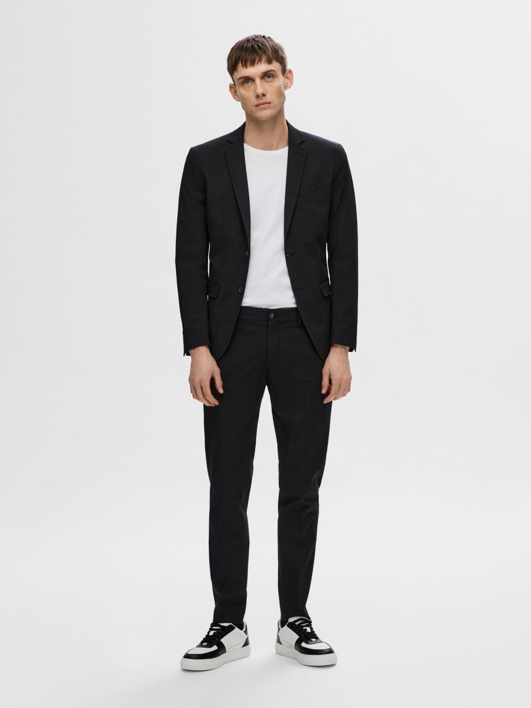 Selected Homme Herren Slhslim-Delon Jersey BLZ Flex Noos Blazer