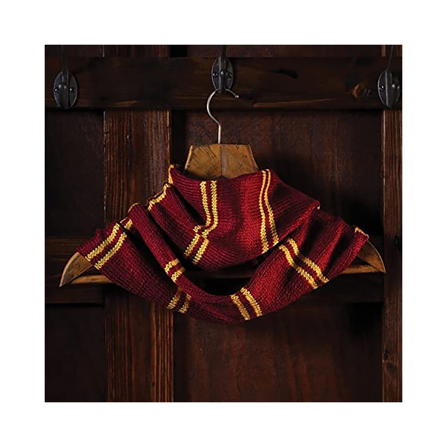 Harry Potter Strickschal Harry Potter Loop Schal rot zum Stricken - Gryffindor | Strickschals