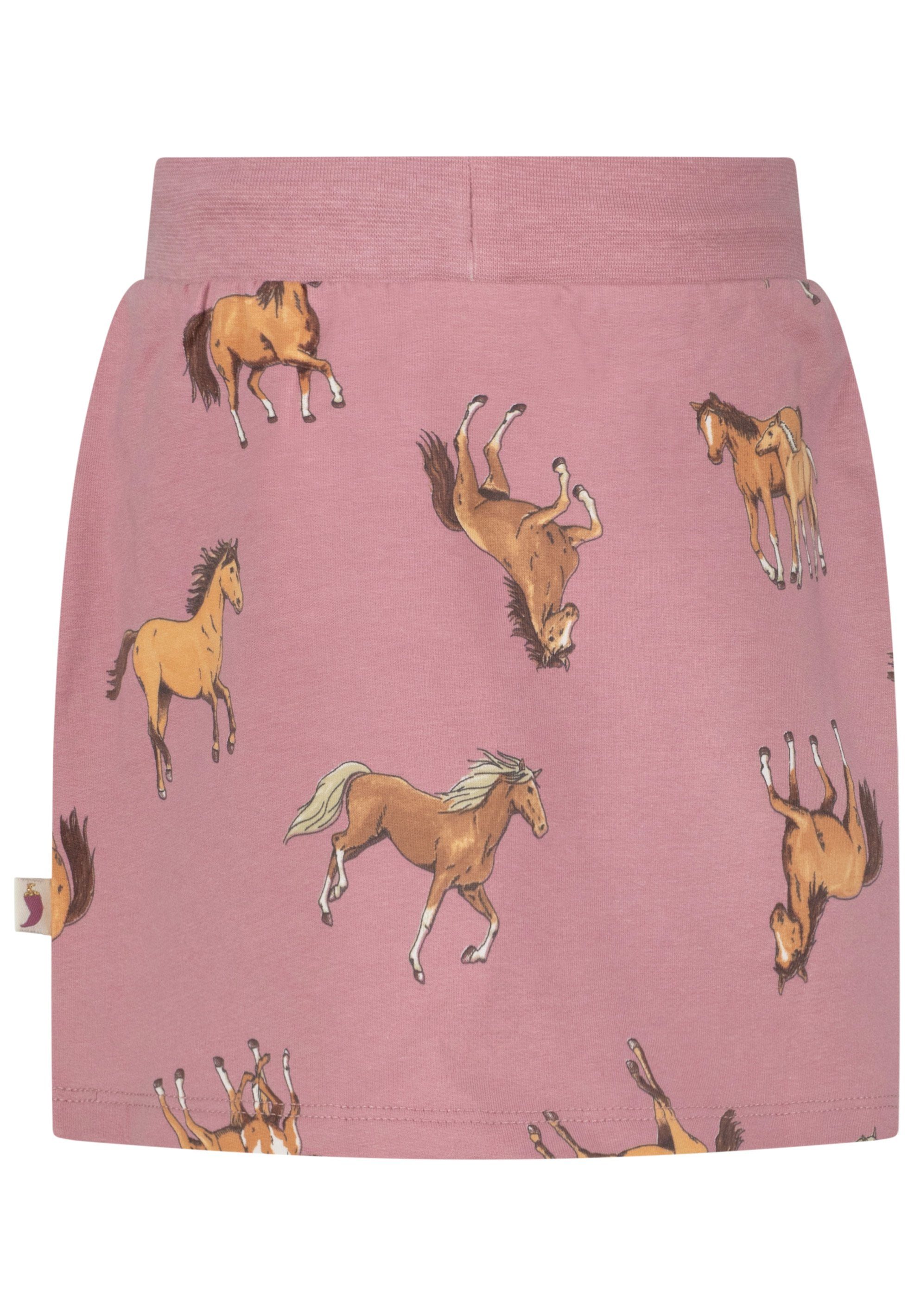 PEPPER Midirock Horses (1-tlg) Girls SALT Skirt AOP AND