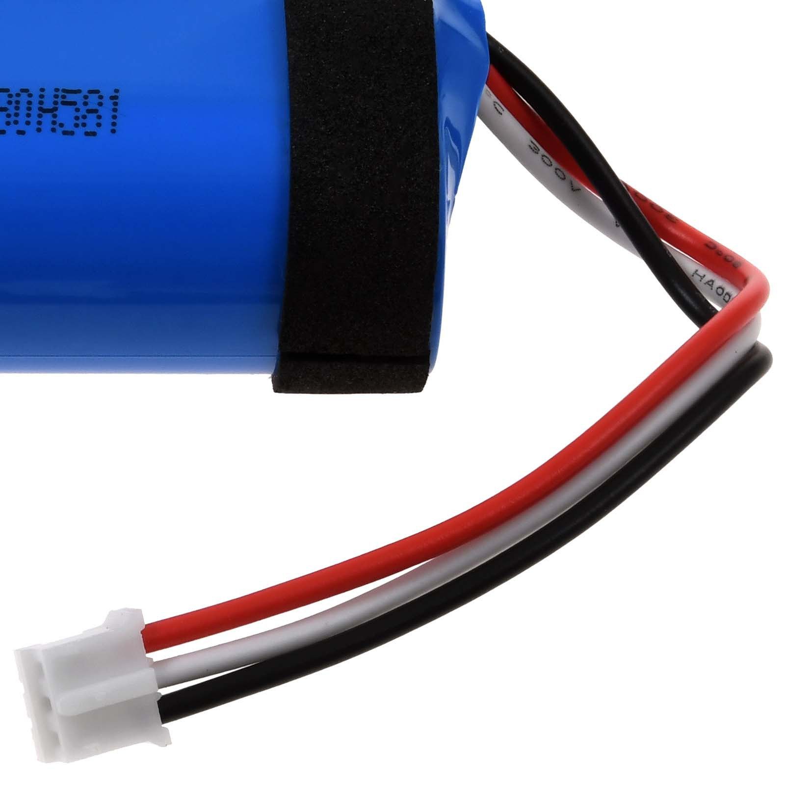 Powery Akku für Philips Typ ICR18650-1S2P Akku 5200 mAh (3.7 V)