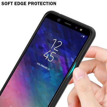 Cadorabo Handyhülle Samsung Galaxy A6 2018 Samsung Galaxy A6 2018, Robustes Hard Case - Handy Schutzhülle - Hülle - Back Cover Bumper