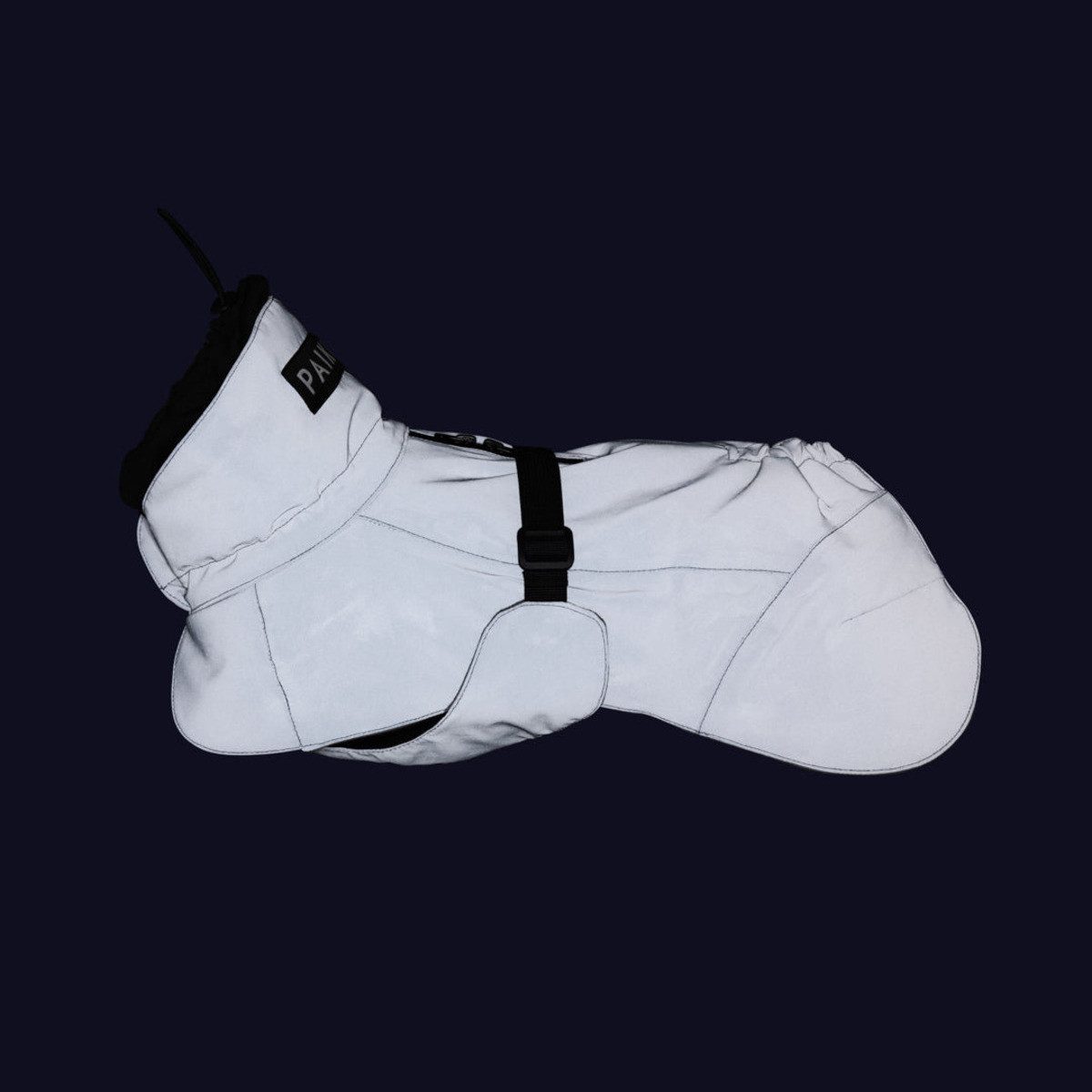 PAIKKA Hunderegenmantel Hunde Regenmantel leicht & reflektierend "Visibility Raincoat Lite i