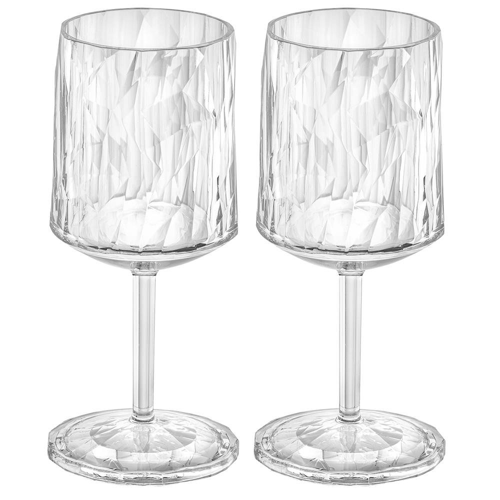 KOZIOL Glas CLUB NO.9 SUPERGLAS, 2er Set, aus Kunststoff, recycelbar