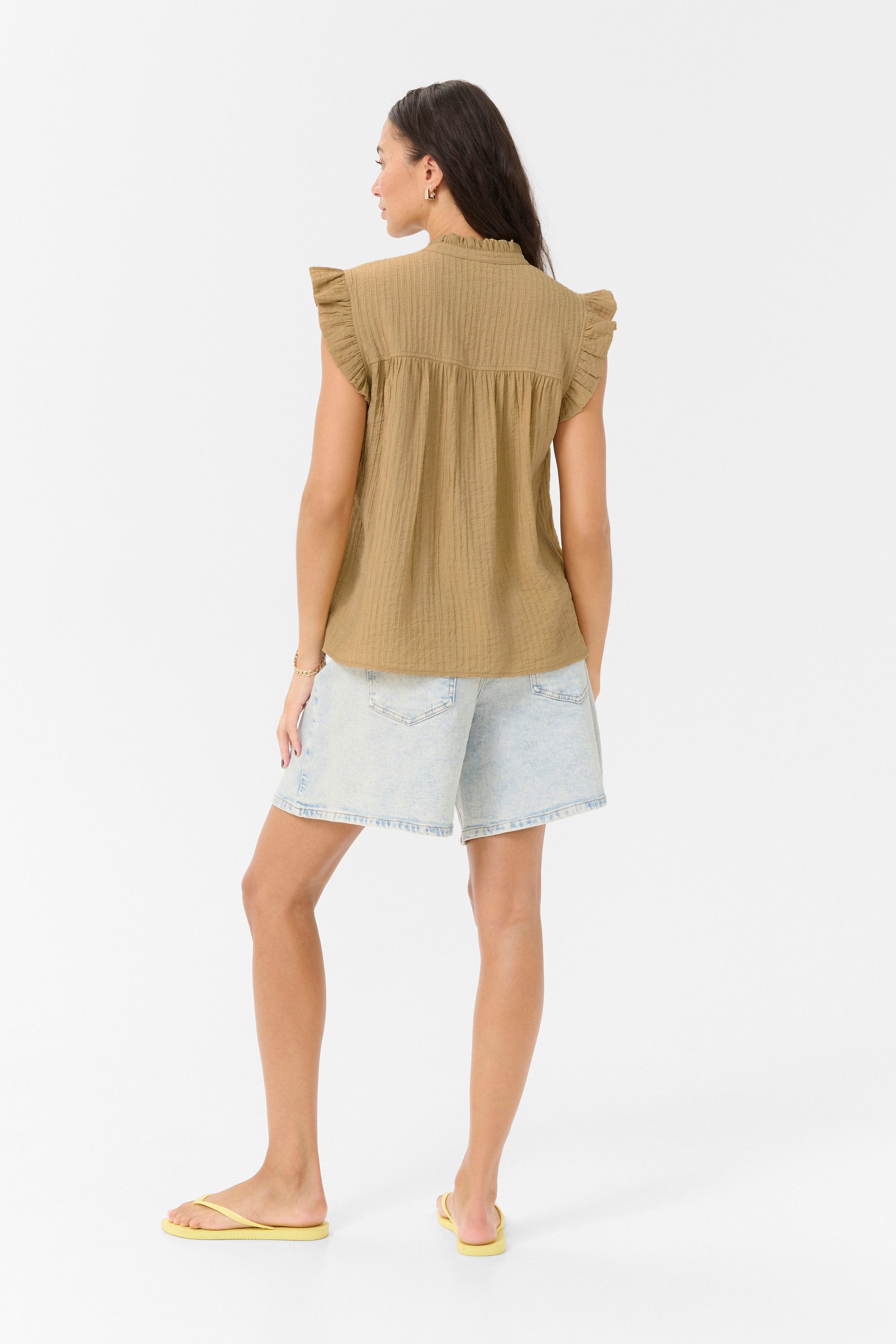 Blusentop Ärmellose Bluse KAliany