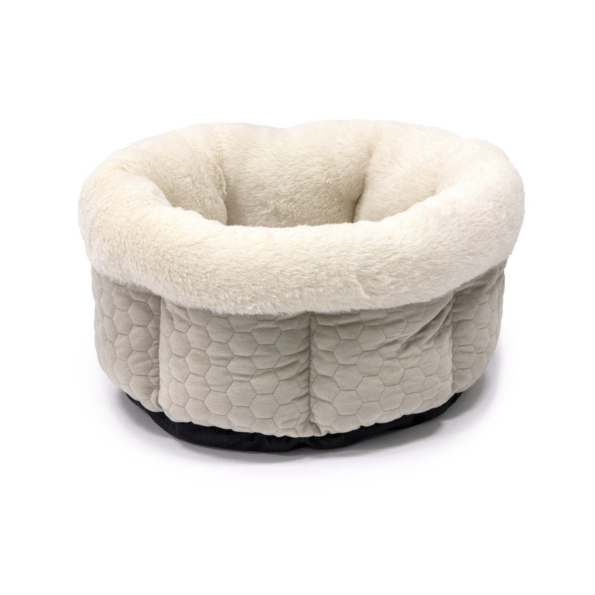 Karlie Tierbett Liegebett Velvet rund beige