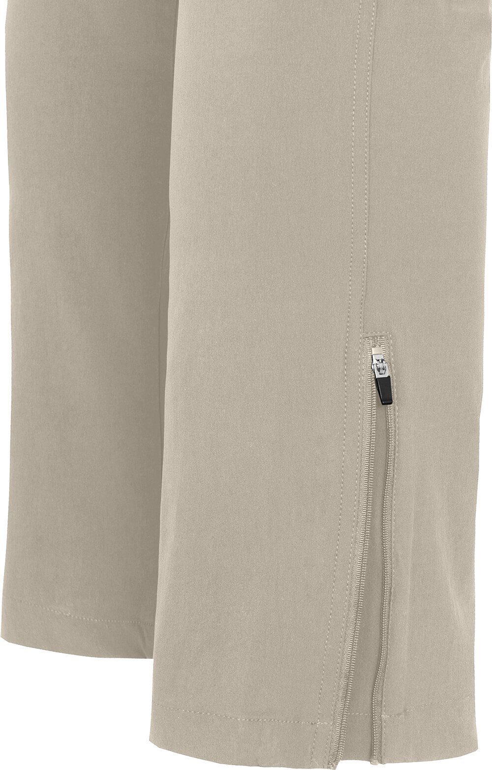Bergson Outdoorhose HUBBARD (slim) Wanderhose, beige Herren Kurzgrößen