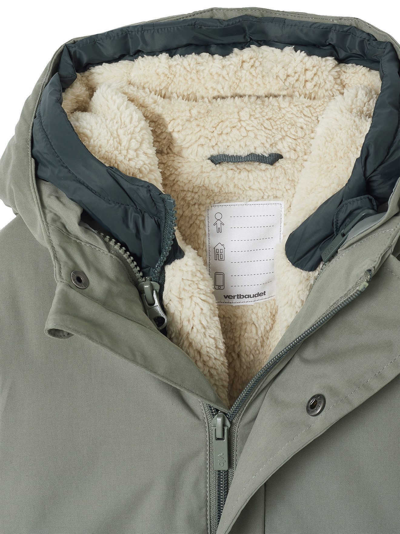 vertbaudet Parka Jungen 3-in-1-Jacke mit Polyester 3-in-1 – Bild 5 von 5