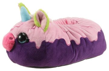 Nici NICIdoo Einhorn Plüsch Hausschuhe im farbenfrohen Look