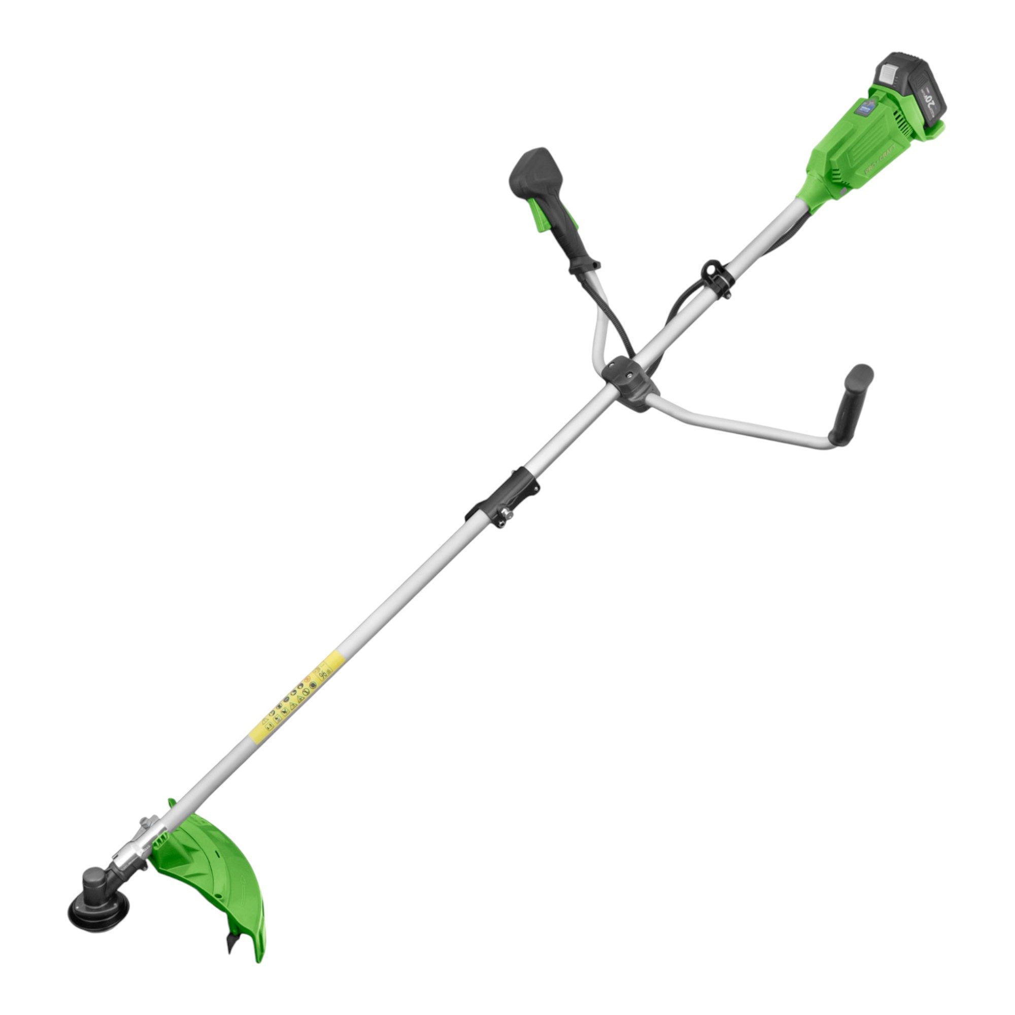 PRO CRAFT Akku-Freischneider ATA-20BS Akku Freischneider 20 V 420 mm Brushless + 1x Akku 4,0 Ah