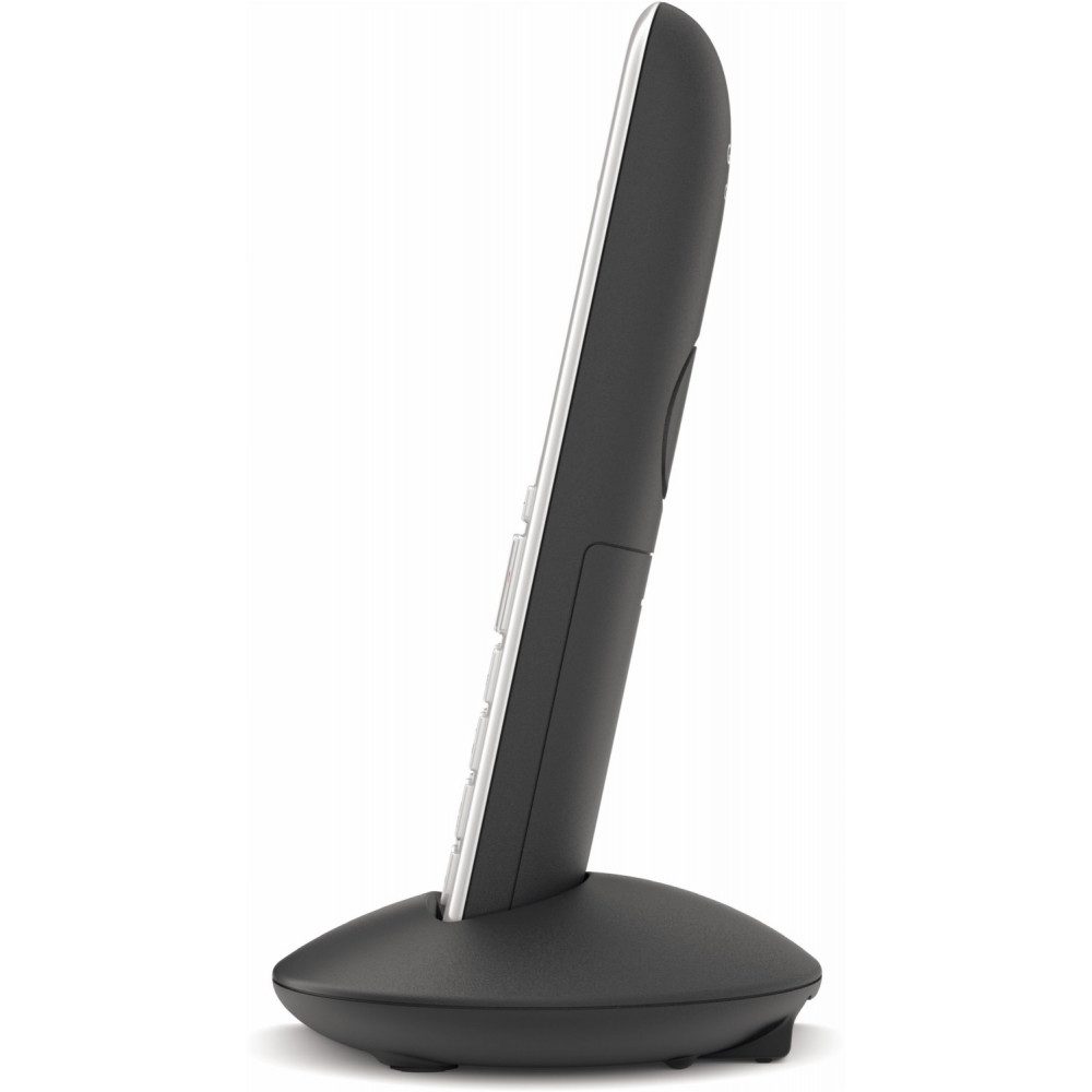 Gigaset CE575HX Schnurlos Solo-Handteil silber/schwarz Schnurloses DECT-Telefon (Digital-DECT/GAP Standard)