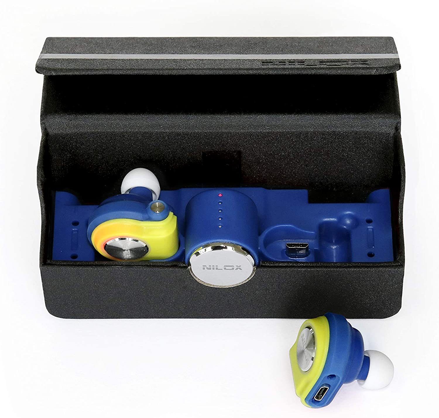 NILOX Drops Bluetooth-Kopfhörer (Bluetooth, Einzigartiges Design)