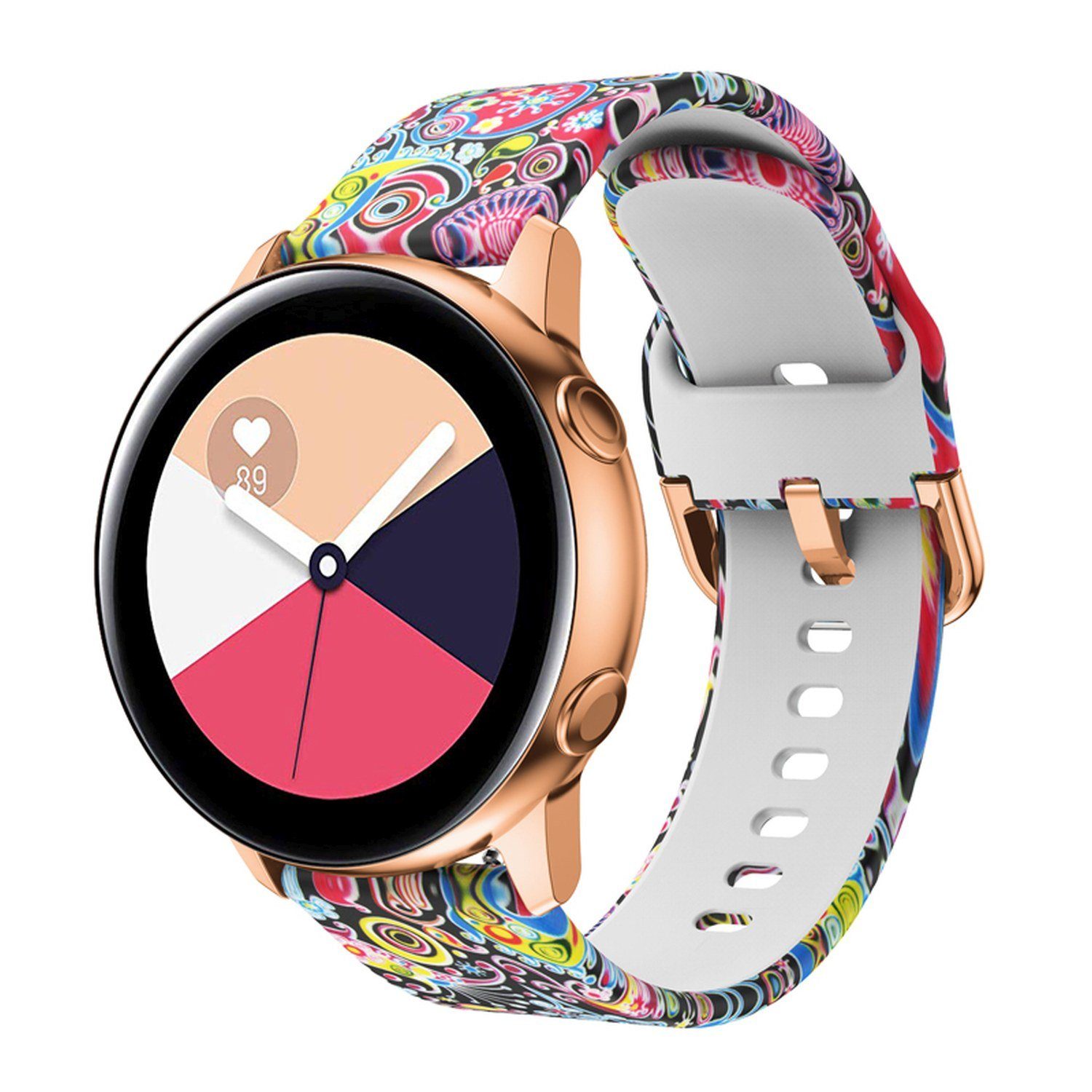 Cadorabo Smartwatch-Armband, Smartwatch Armband 20mm Samsung Galaxy Watch 4 günstig online kaufen