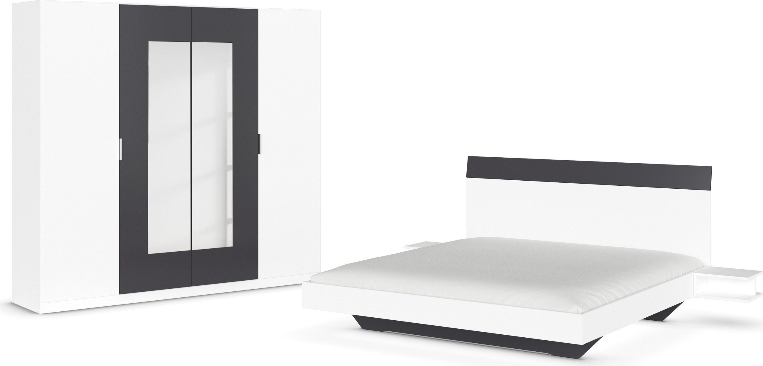 rauch Schlafzimmer-Set Monza, mit Drehtürenschrank Breite günstig online kaufen