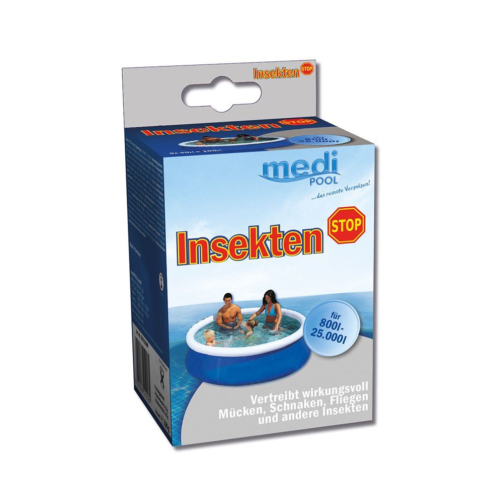 mediPOOL Poolpflege mediPOOL Insekten Stop 180 g, (Spar-Set)