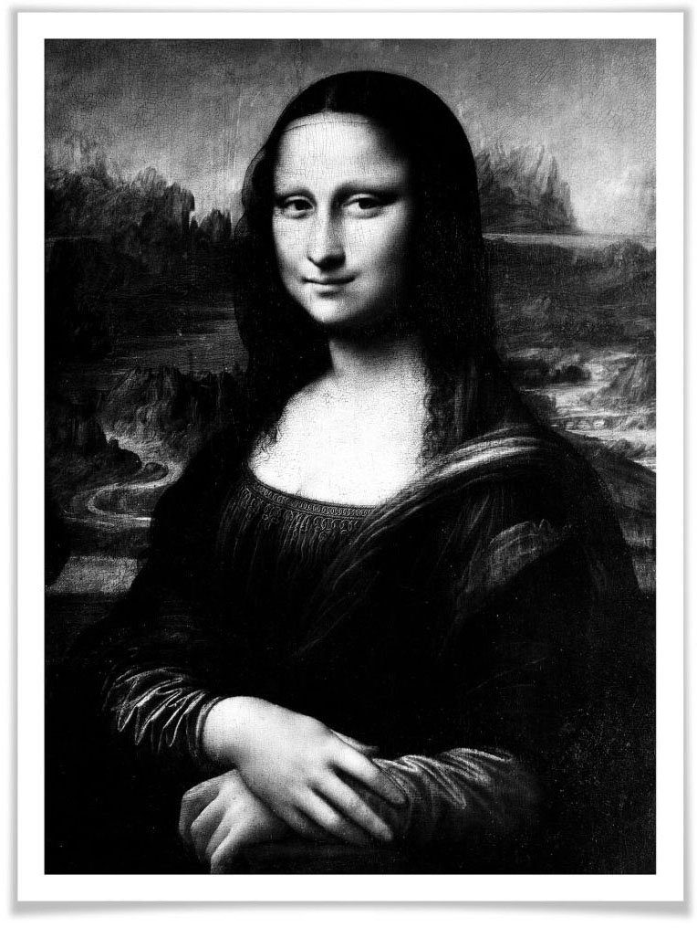 Wall-Art Poster Mona Lisa, Menschen (1 St) | Poster