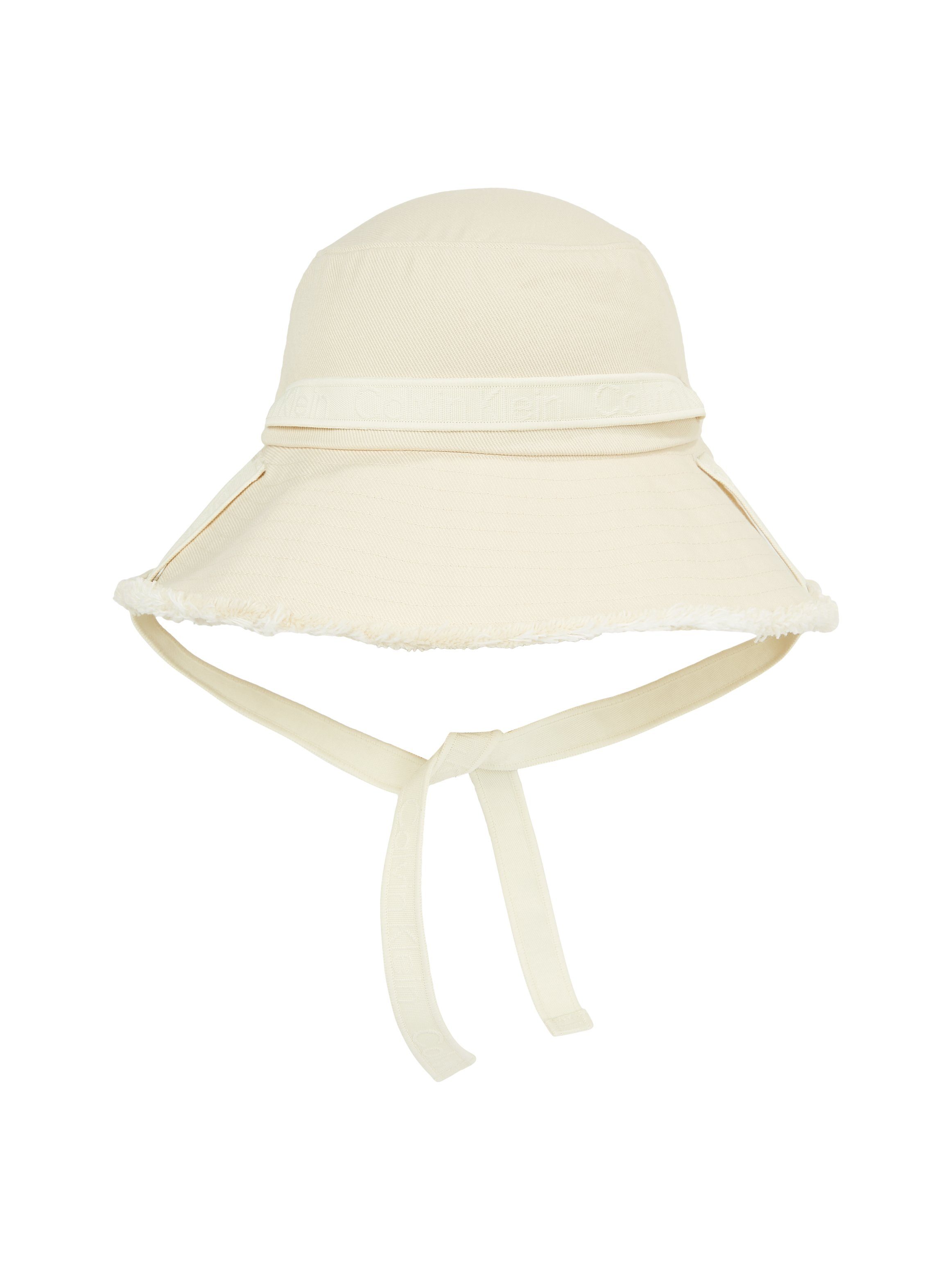 Calvin Klein Schlapphut LOGO STRAP WIDE BRIM CANVAS HAT günstig online kaufen