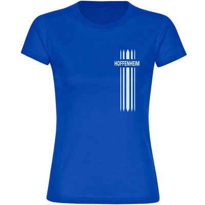 multifanshop T-Shirt Damen Hoffenheim - Streifen - Frauen